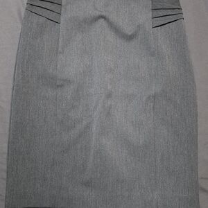 Express Charcoal Pencil Skirt